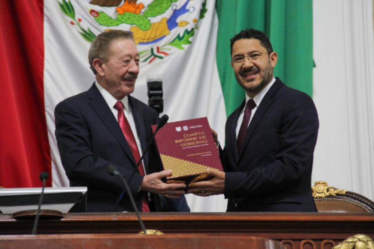 Foto: Gobierno de la CDMX | Entrega Batres Cuarto Informe de Sheinbaum