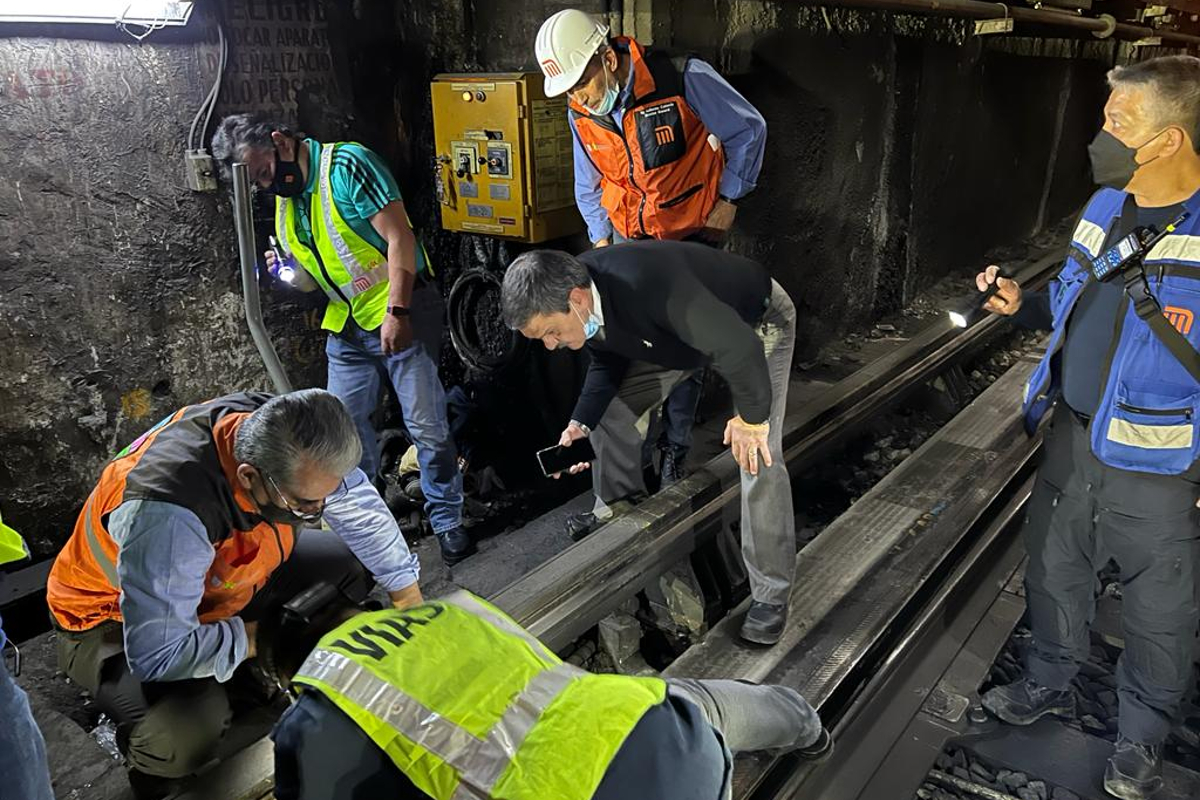 Suspenden servicio de Línea 1 del Metro.