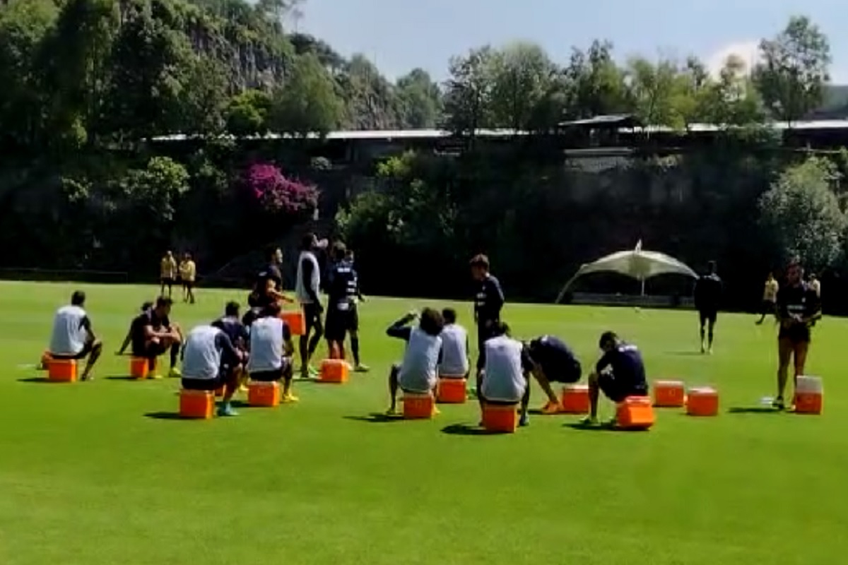 Sigue aquí el entrenamiento de los Pumas previo a su duelo con Puebla.