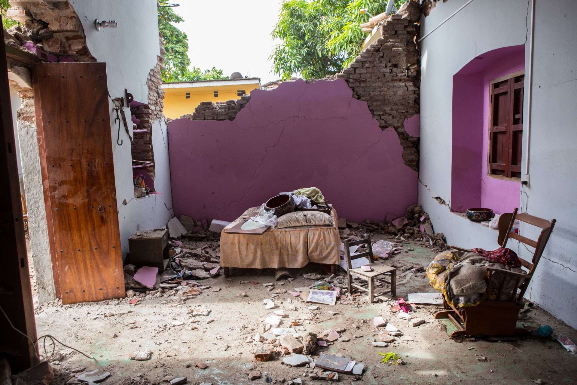 Foto: Cuartoscuro | Tras sismos del 19 de septiembre de 2017, Jojutla y Juchitán aún con apoyos pendientes 