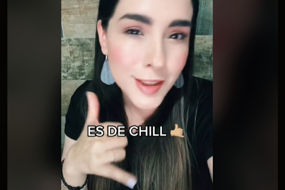 En TikTok se viralizó la frase "es de Chill" que consisten en realizar una broma pesada, bajo la consigna de "tomársela con calma"