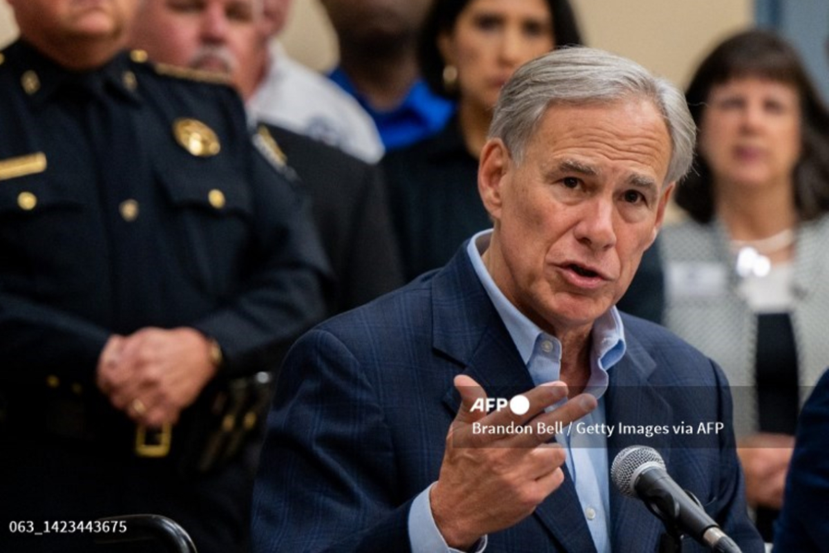 Greg Abbott, gobernador de Texas.