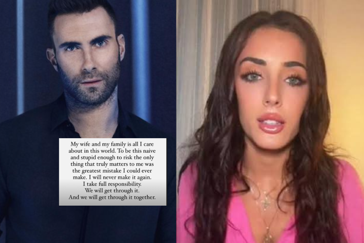 Foto: TikTok / @sumnerstroh e Instagram / @adamlevine | ¿Infiel? Influencer  asegura haber tenido una relación con Adam Levine y el vocalista no lo niega