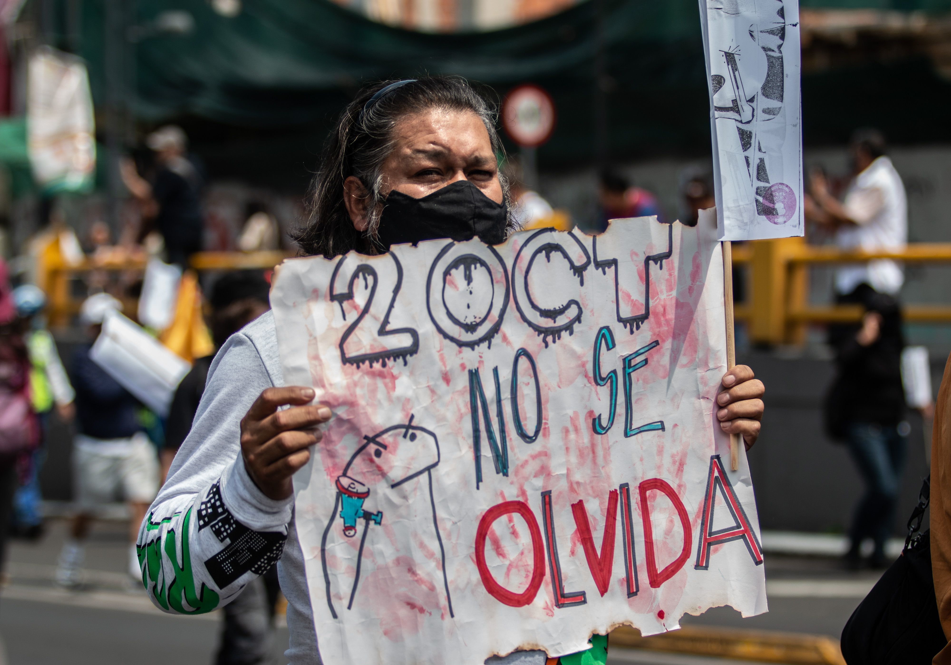 Foto: Cuartoscuro | Reporta saldo blanco marcha del 2 de octubre 