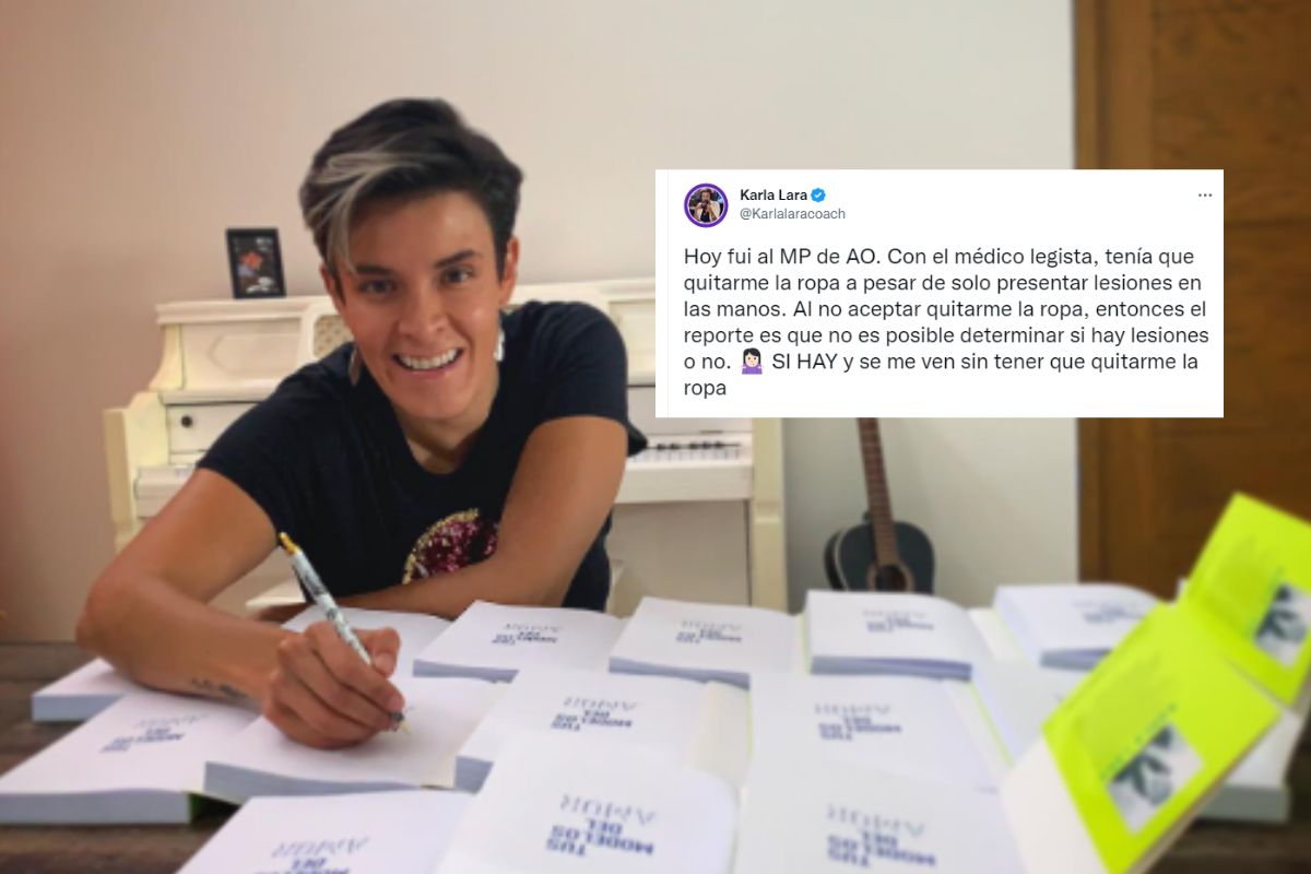 Foto:Instagram/@karlalaracoach|La escritora Karla Lara denuncia experiencia que vivió con un médico legista