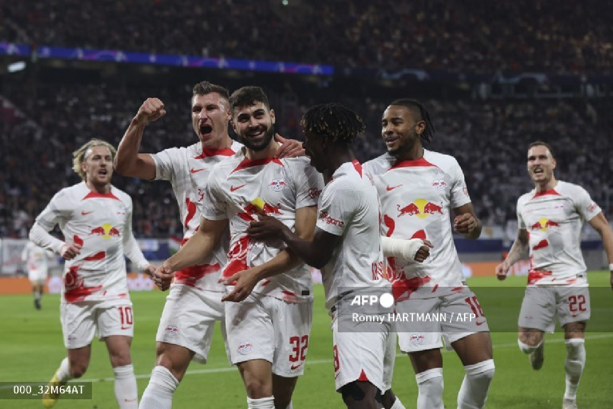 Leipzig sorprende al Real Madrid en Champions.