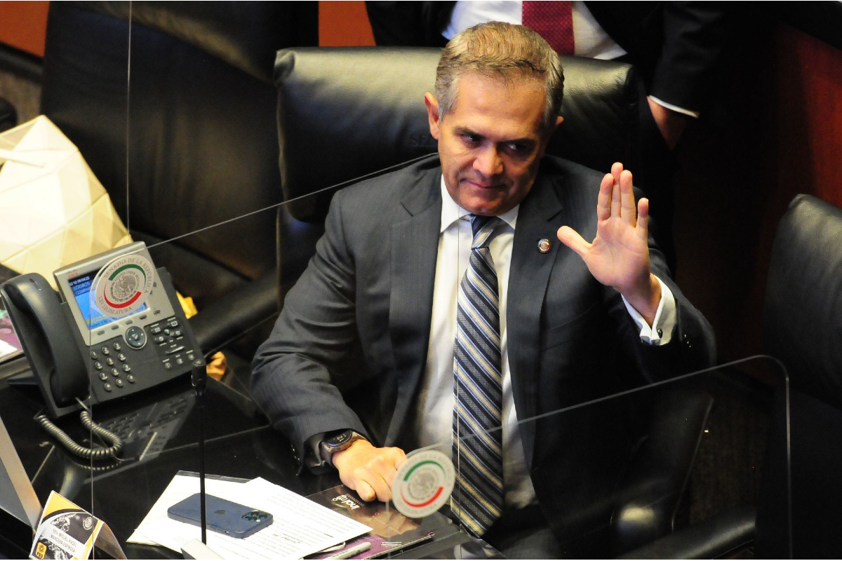 Cuartoscuro | Miguel Ángel Mancera, senador (PRD).