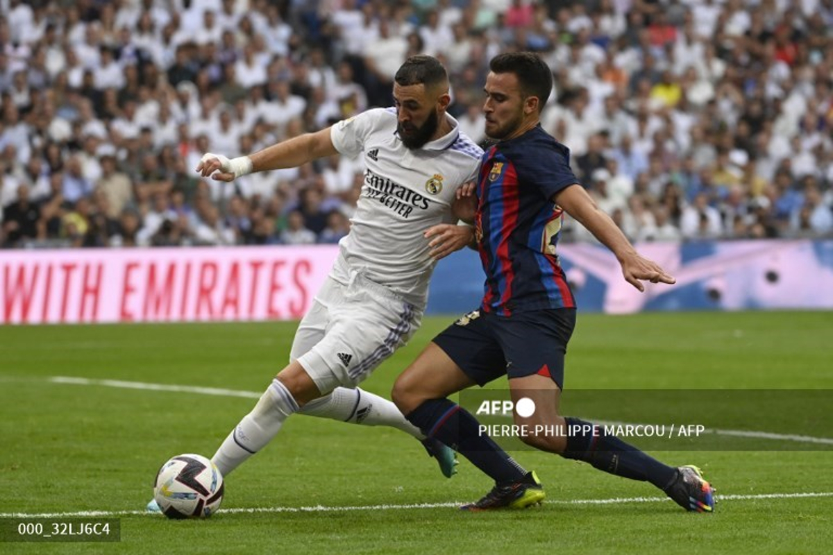 Real Madrid domina el clásico.