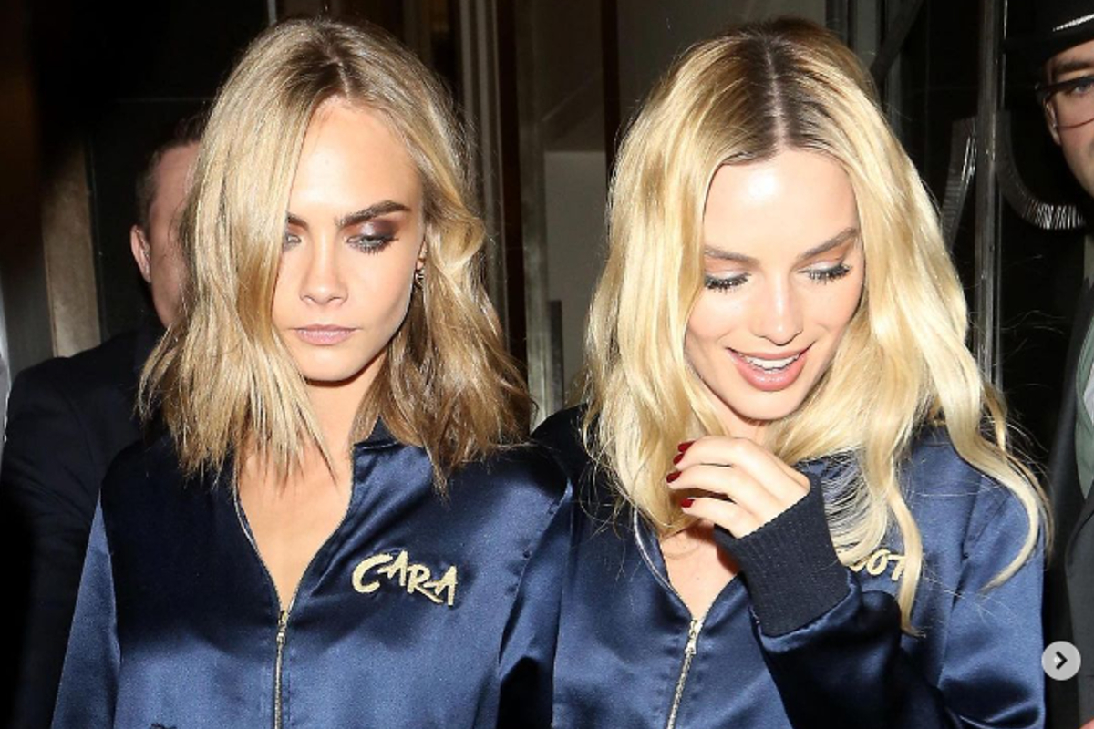 Foto: Instagram | Margot Robbie y Cara Delevigne