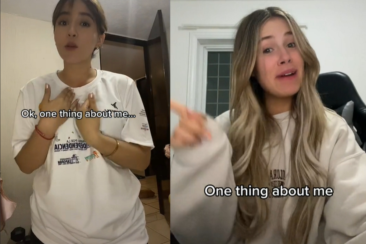 En TikTok a partir del beat de "One thing about me" usuarios narran sus anécdotas más vergonzosas