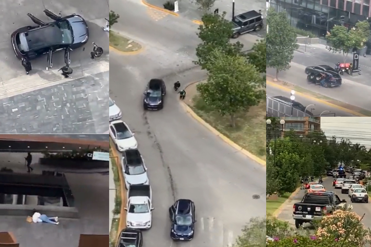 Tras la balacera en la zona comercial de Andares en Zapopan, las autoridades federales y estatales continúan realizando trabajos de investigación