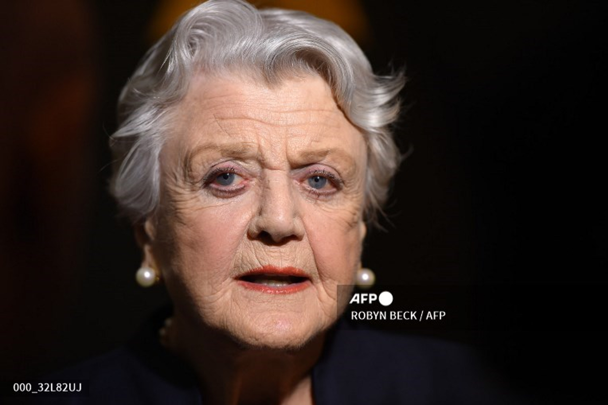 Foto: AFP | Angela Lansbury, actriz y cantante.