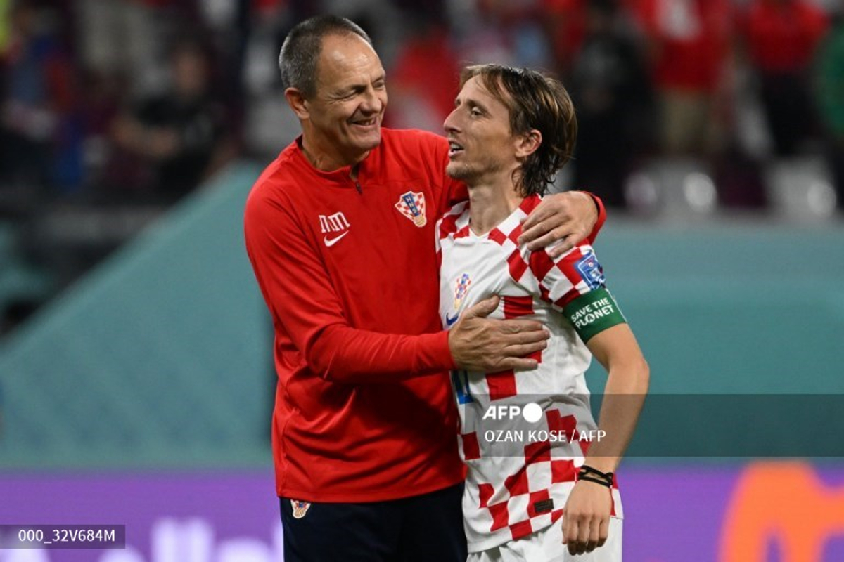 AFP | Luka Modric, capitán de la selección de Croacia.