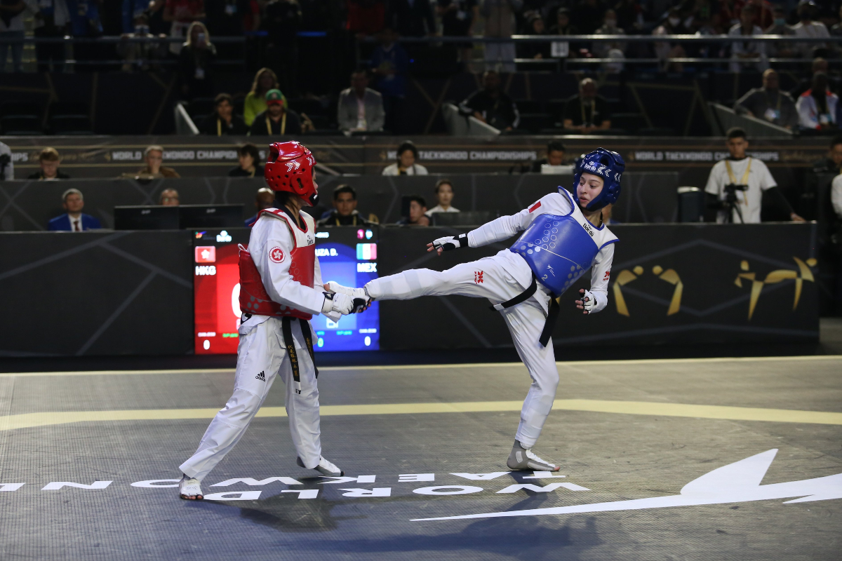 Daniela Souza peleará el oro en el Campeonato Mundial de Taekwondo.