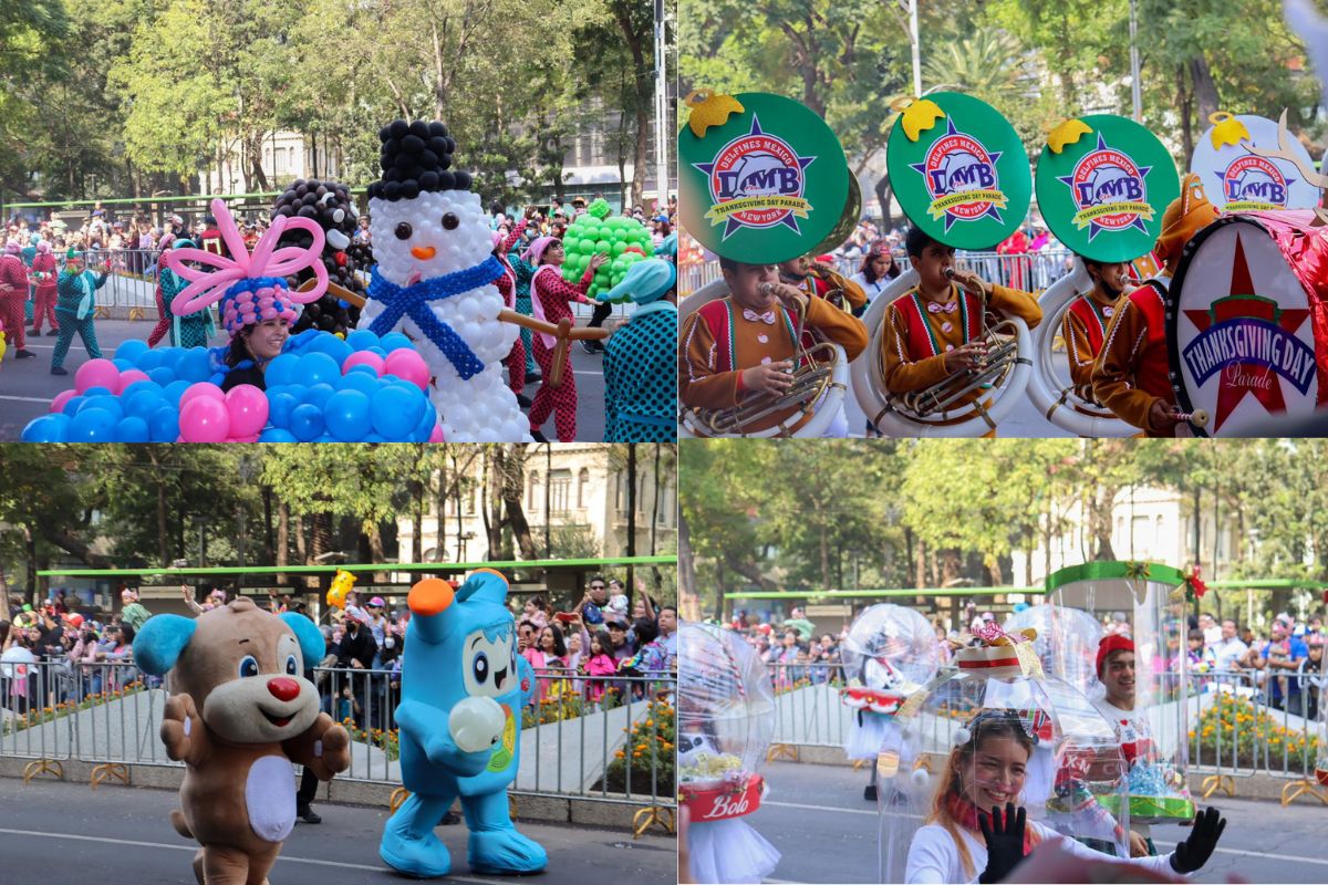 Foto:Elizabeth Juárez|Desfile Navideño inaugura las festividades navideñas en la CDMX