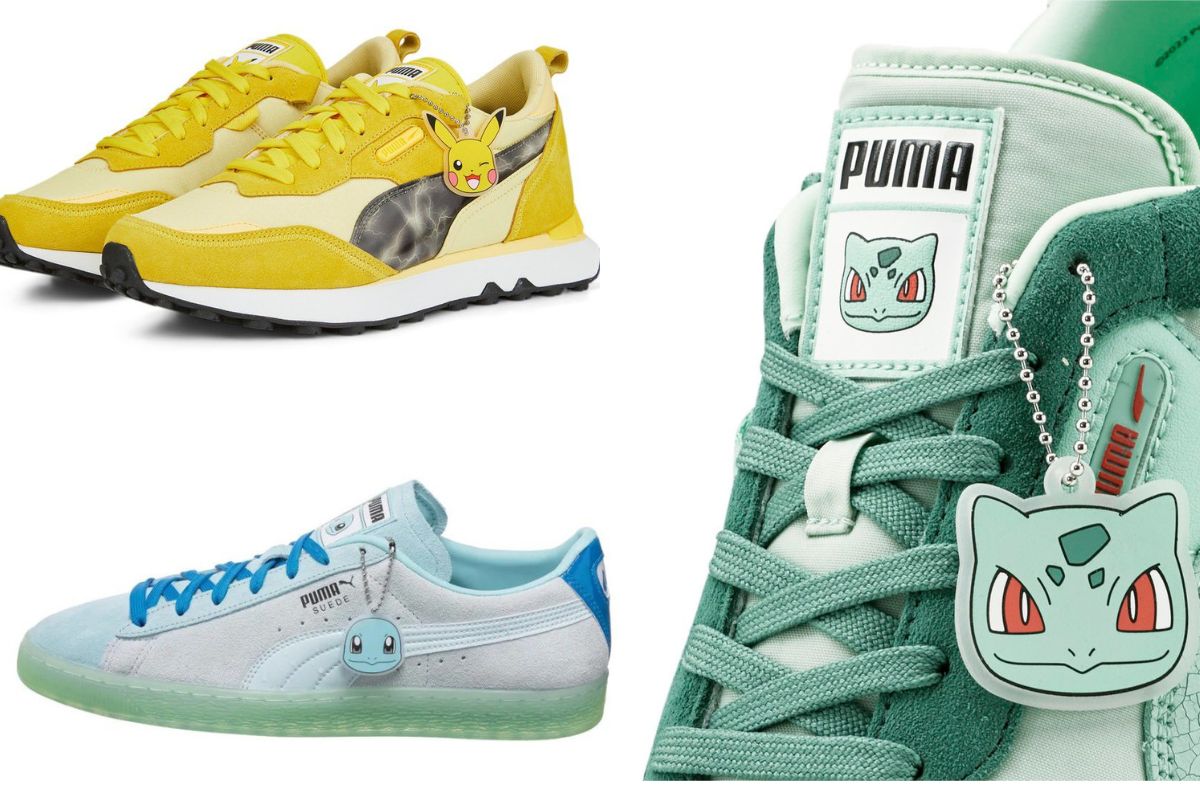 Foto:Twitter/@retrogamersshow|¡Directo al cora! Puma y Pokemón lanzarán colaboración para colección de tenis