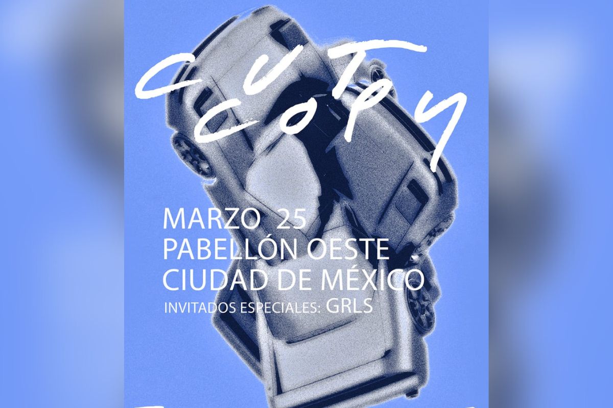 Foto:Instragram/@cut_copy|¿Preparados? Cut Copy confirma concierto en la CDMX para el 2023