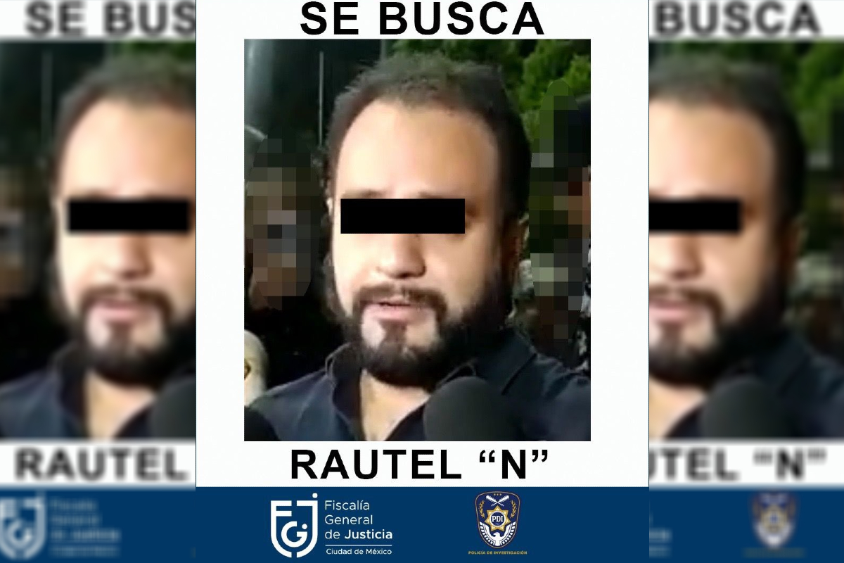 Rautel N presunto implicado en el feminicidio de Ariadna Fernanda se entregó este lunes a las autoridades de NL.