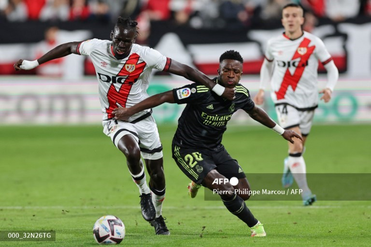 AFP | Real Madrid sufre su primera derrota en Liga ante Rayo Vallecano.