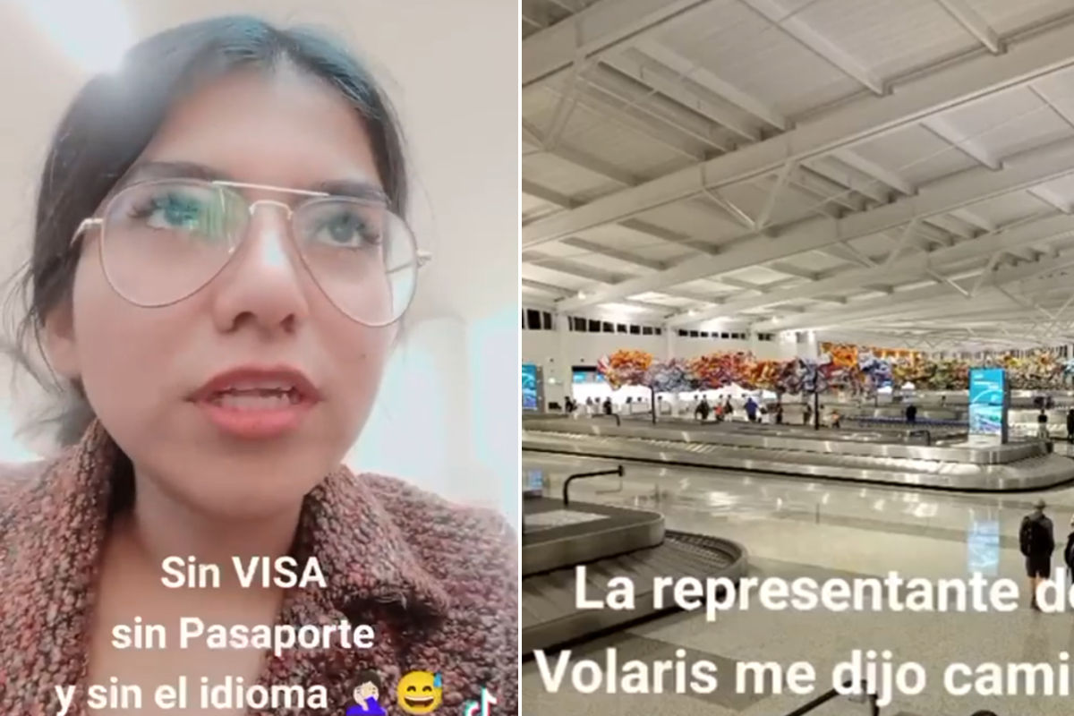 Pasajera de Volaris llega como indocumentada al extranjero; iba a Chiapas.