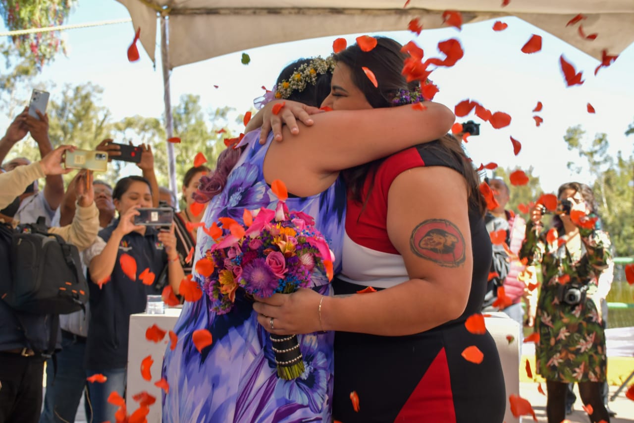 CELEBRAN EN NEZA EL PRIMER MATRIMONIO IGUALITARIO, UN HECHO HISTÓRICO EN EL MUNICIPIO