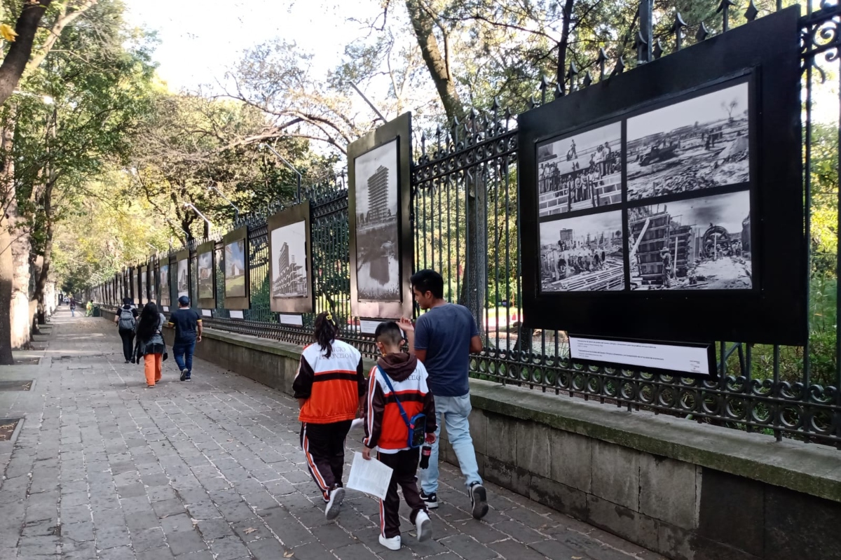 La exposición fue inaugurada el lunes 07 de noviembre en el jardín botánico