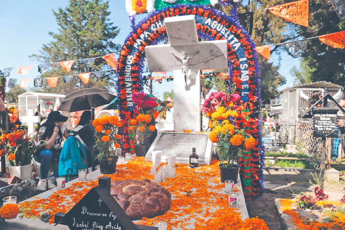 panteones día de muertos