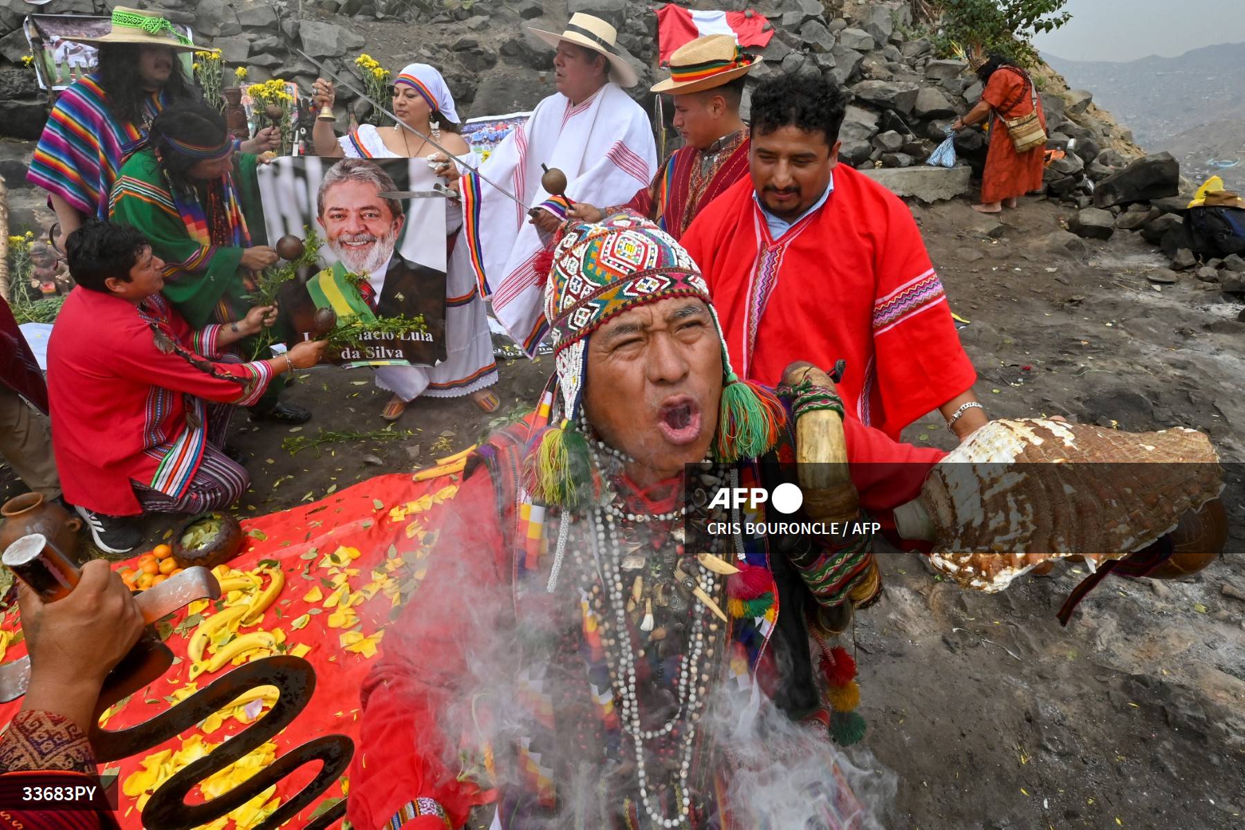 Foto: AFP | Hay 13 chamanes de todas las regiones. pronósticos