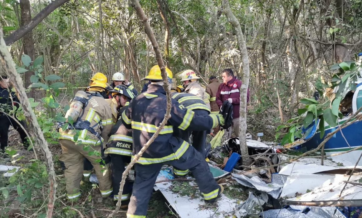 Foto: Quadratin / Se desconoce aún las causas del percance, únicamente se sabe que la aeronave tipo Cessna despegó a las 8:30 horas del Aeropuerto Internacional Gustavo Díaz Ordaz.