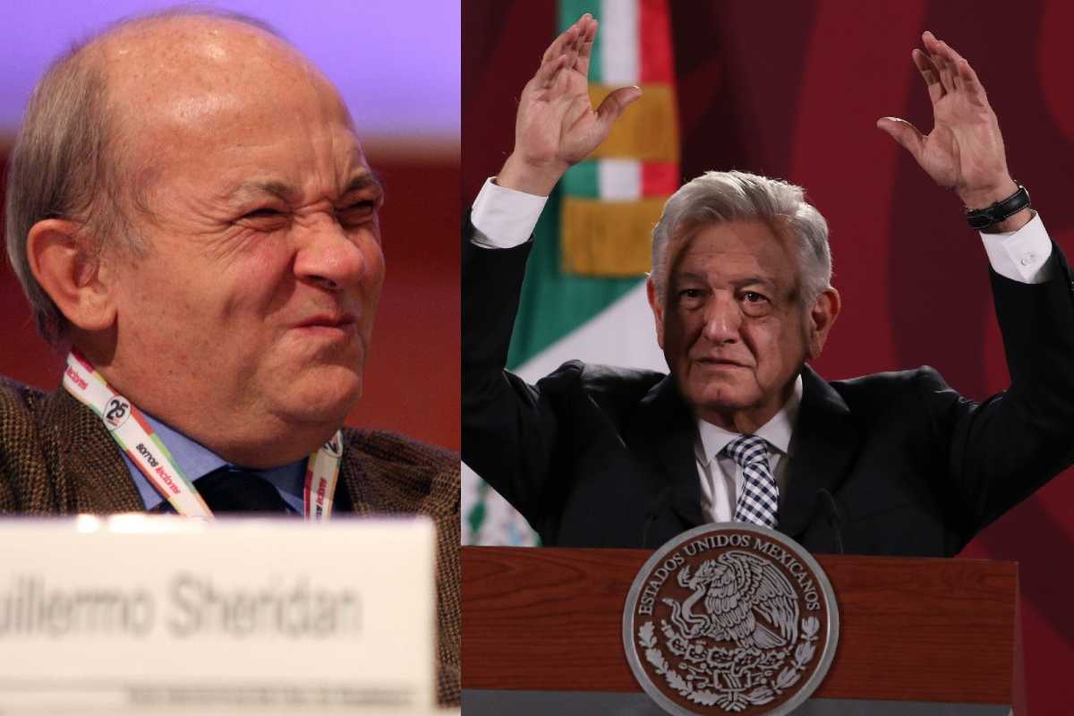 AMLO arremetió en contra de Guillermo Sheridan por un texto en contra del pueblo.