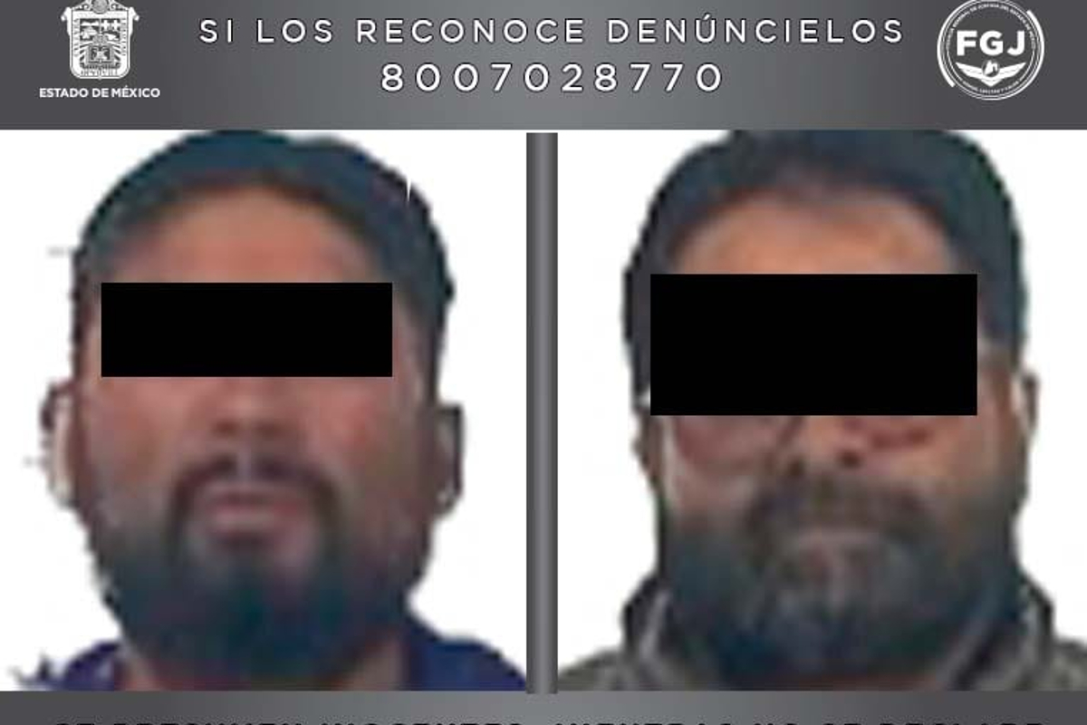 FGJEM | Caen padre e hijo señalados por secuestro.