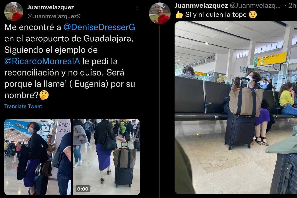 Denise Dresser denunció un presunto acoso por parte de un seguidor de AMLO en Guadalajara.