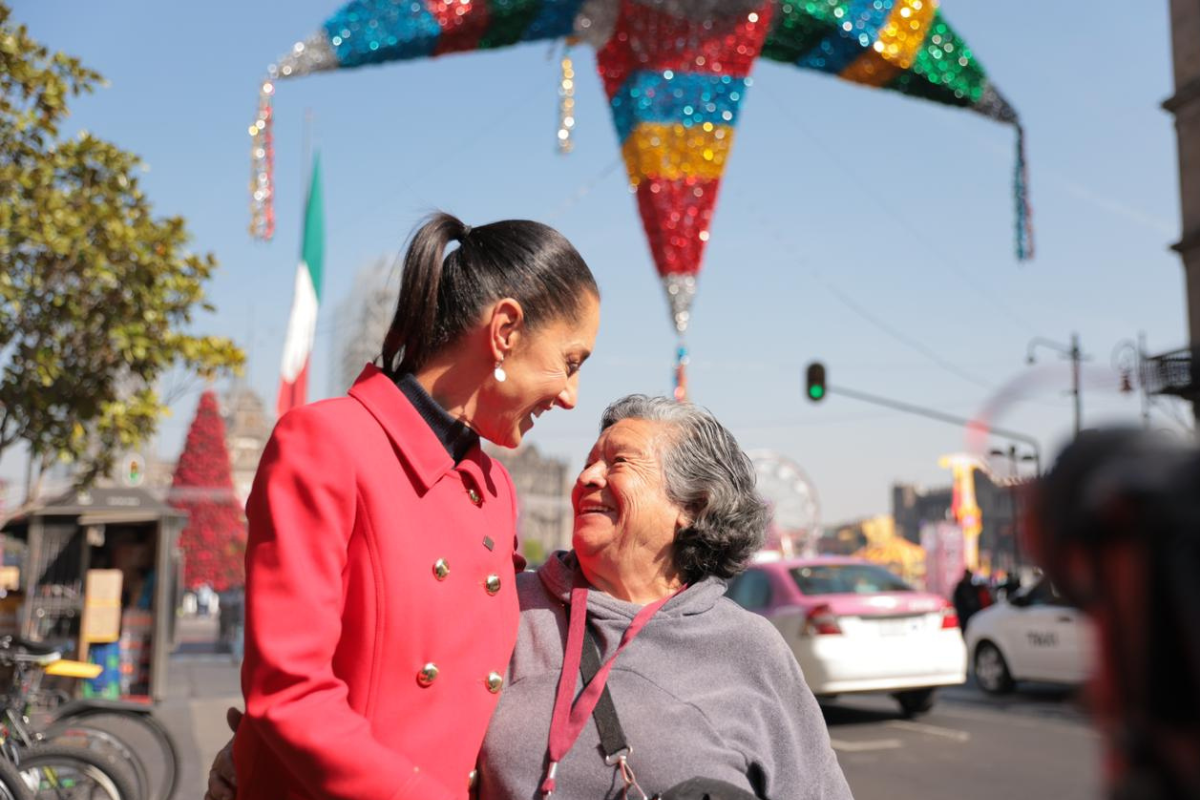 Foto:Gobierno CDMX|Sheinbaum desea Feliz Navidad a capitalinos