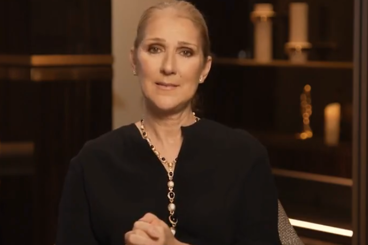 Foto:Captura de pantalla|Céline Dion cancela shows tras ser diagnosticada con enfermedad incurable