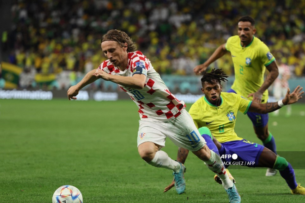 Foto:AFP|"Hemos mostrado una vez más que nunca nos rendimos", celebra Modric