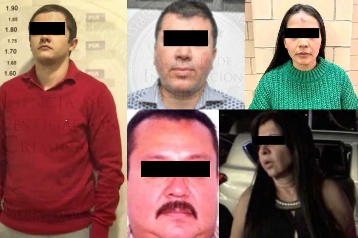 Tony Montana, El Menchito, La Jefa, la Negra entre los familiares de El Mencho que han sido detenidos.