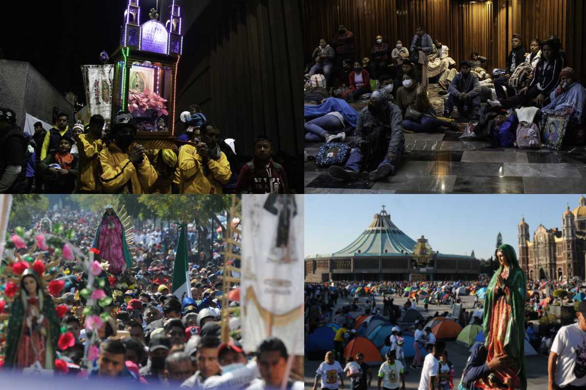 Sigue aquí la celebración de los 491 años de la aparición de la Virgen de Guadalupe en el Cerro del Tepeyac.