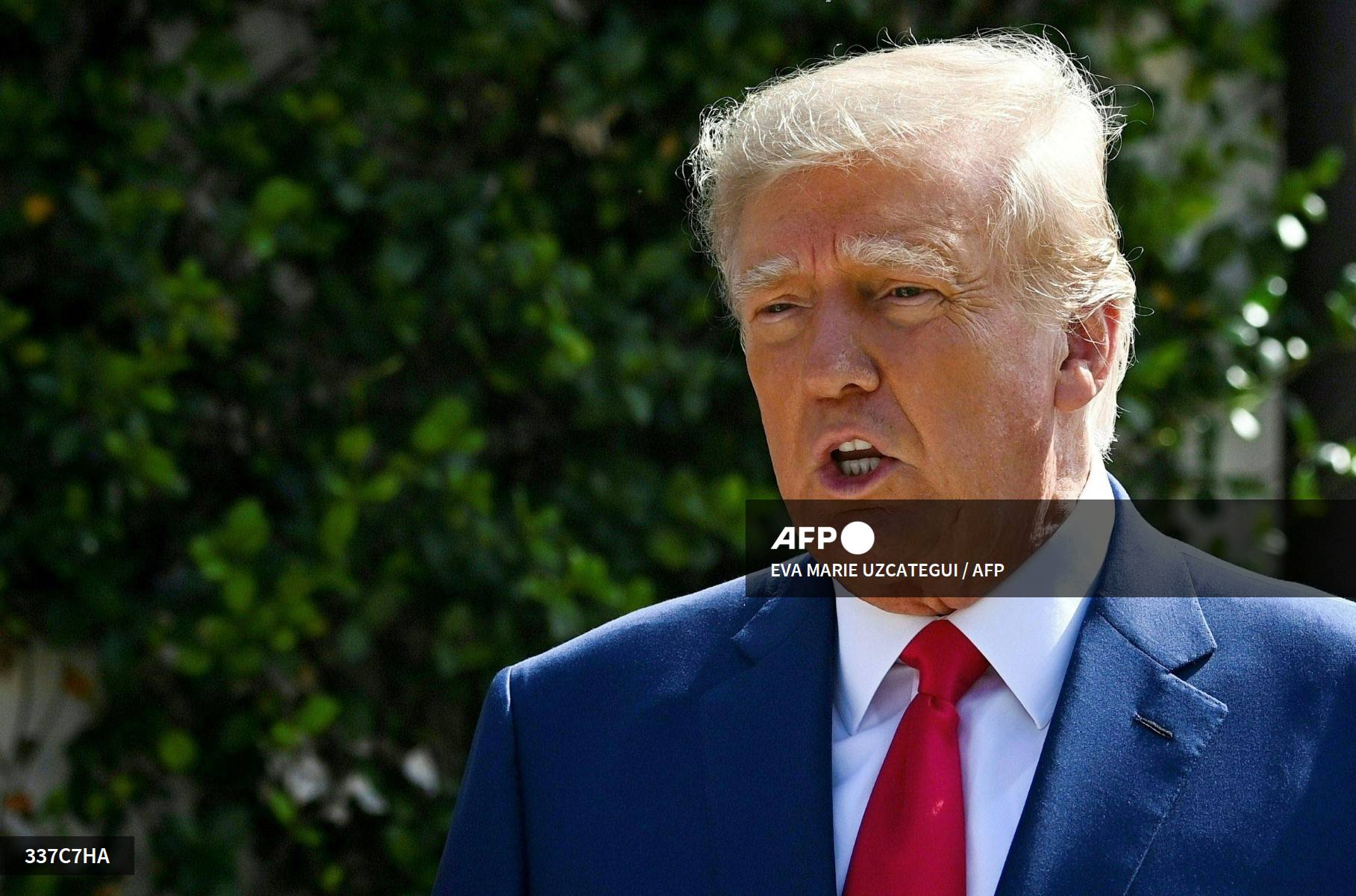 Foto: AFP | El abogado de Trump pidió una reunión para discutir el "pronto reingreso del expresidente a la plataforma".