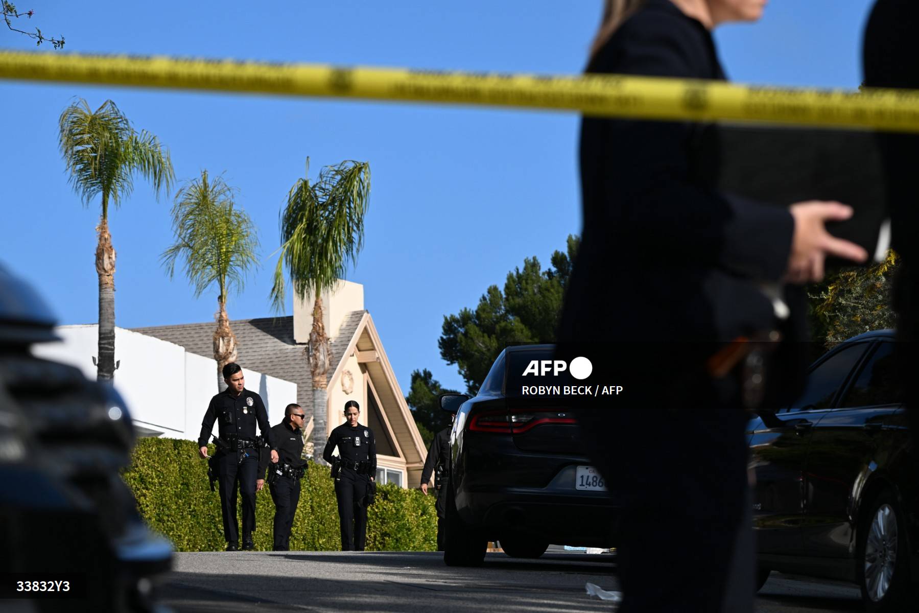 Foto: AFP | Tiroteo. Los detectives que investigan el ataque dicen que ocurrió en una "casa de alquiler a corto plazo"