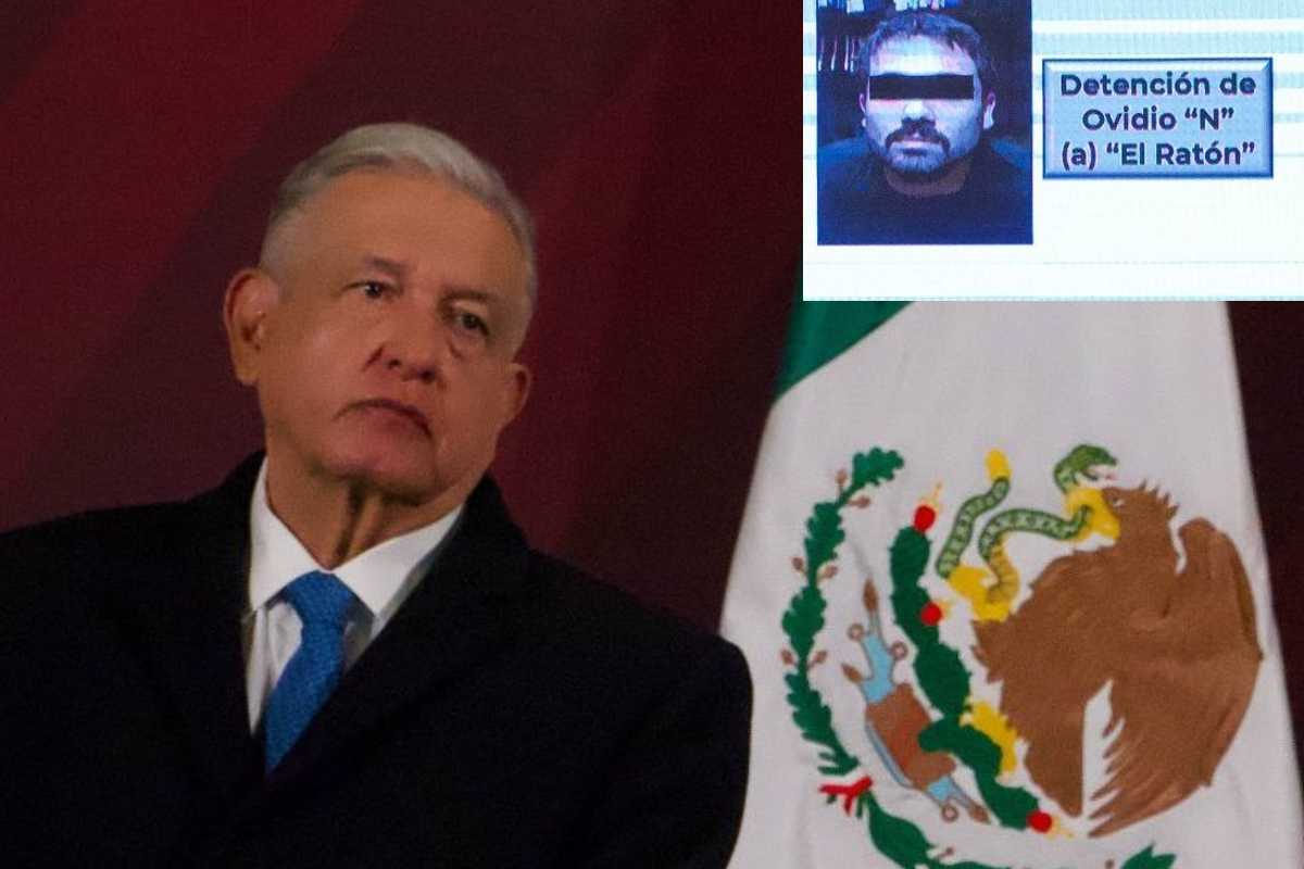 AMLO rechazó la versión de que la captura de Ovidio Guzmán fuera para quedar bien con EU.