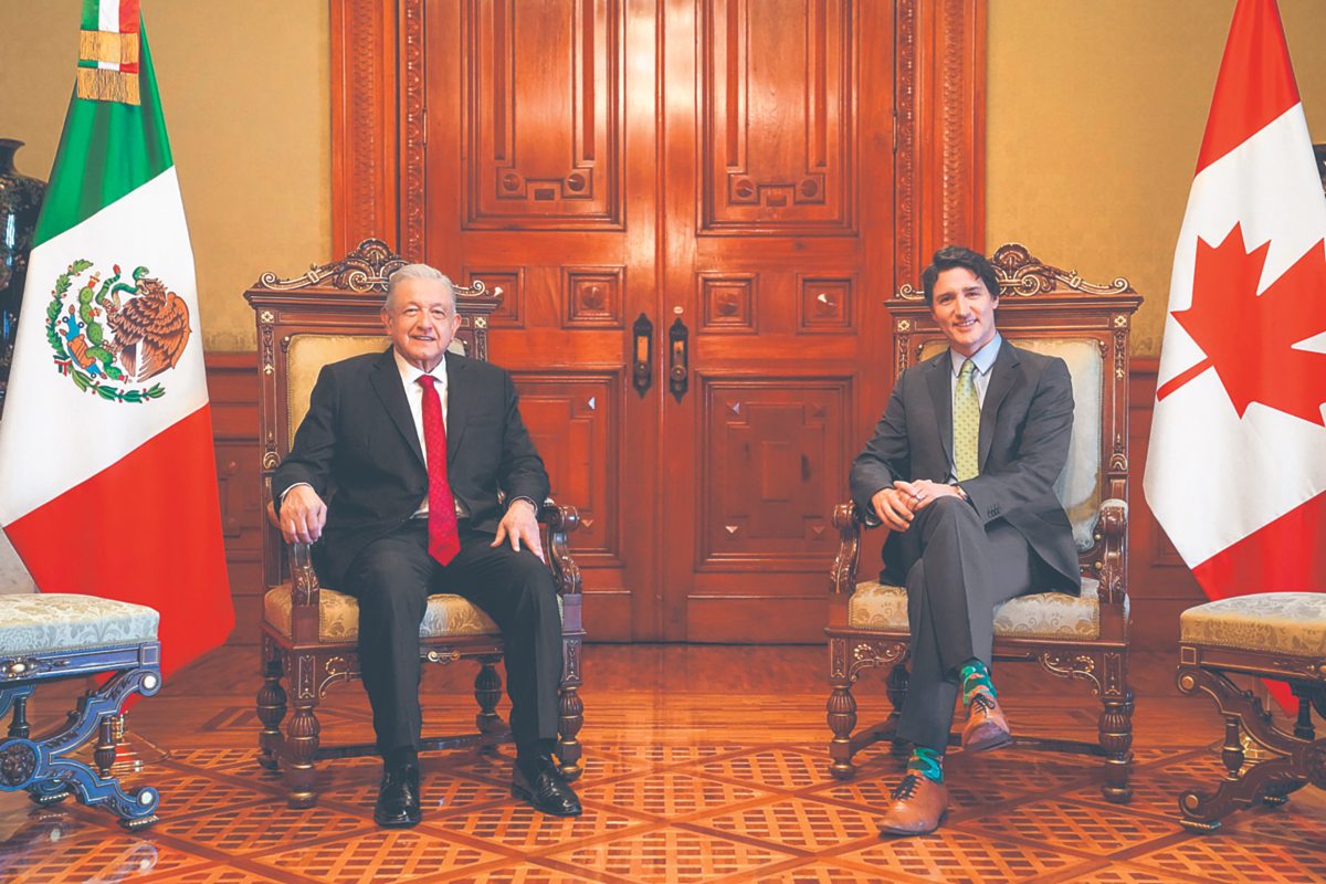 AMLO y Trudeau