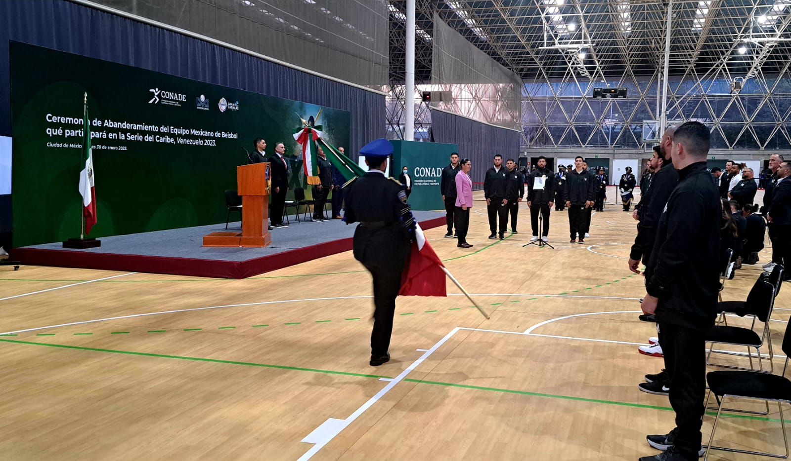 Foto: @CONADE | Ana Gabriela Guevara se dijo orgullosa de tener nuevamente la responsabilidad de encaminar a un nuevo equipo nacional