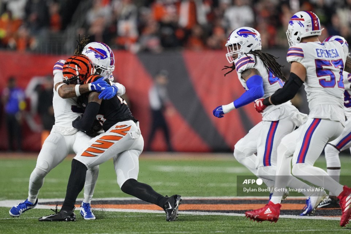 Foto:AFP|El juego de los Bills vs Bengals no se reanudará tras el incidente de Damar Hamlin