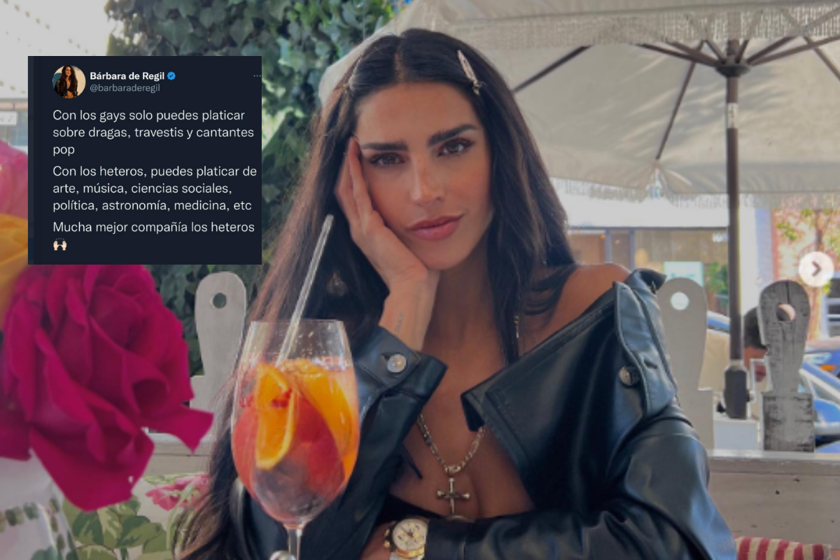 Foto:Instagram/@barbaraderegil|¡Zaz! Tunden a Bárbara de Regil por lanzar supuesto tuit homofóbico