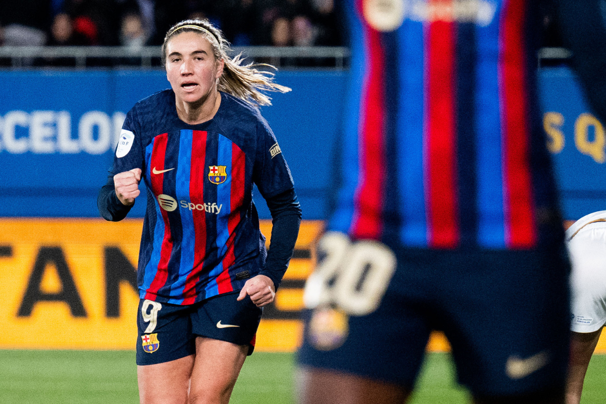 Foto:Twitter/@FCBfemeni|¡Wow! El Barcelona femenil rompe Récord Mundial al ganar 50 partidos seguidos en la liga