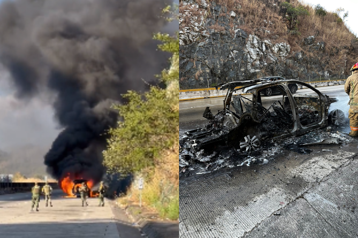 Foto.Captura de pantalla|¡Terrible! Se incendia su Audi Q7 en carretera; pide compartir para prevenir riesgos