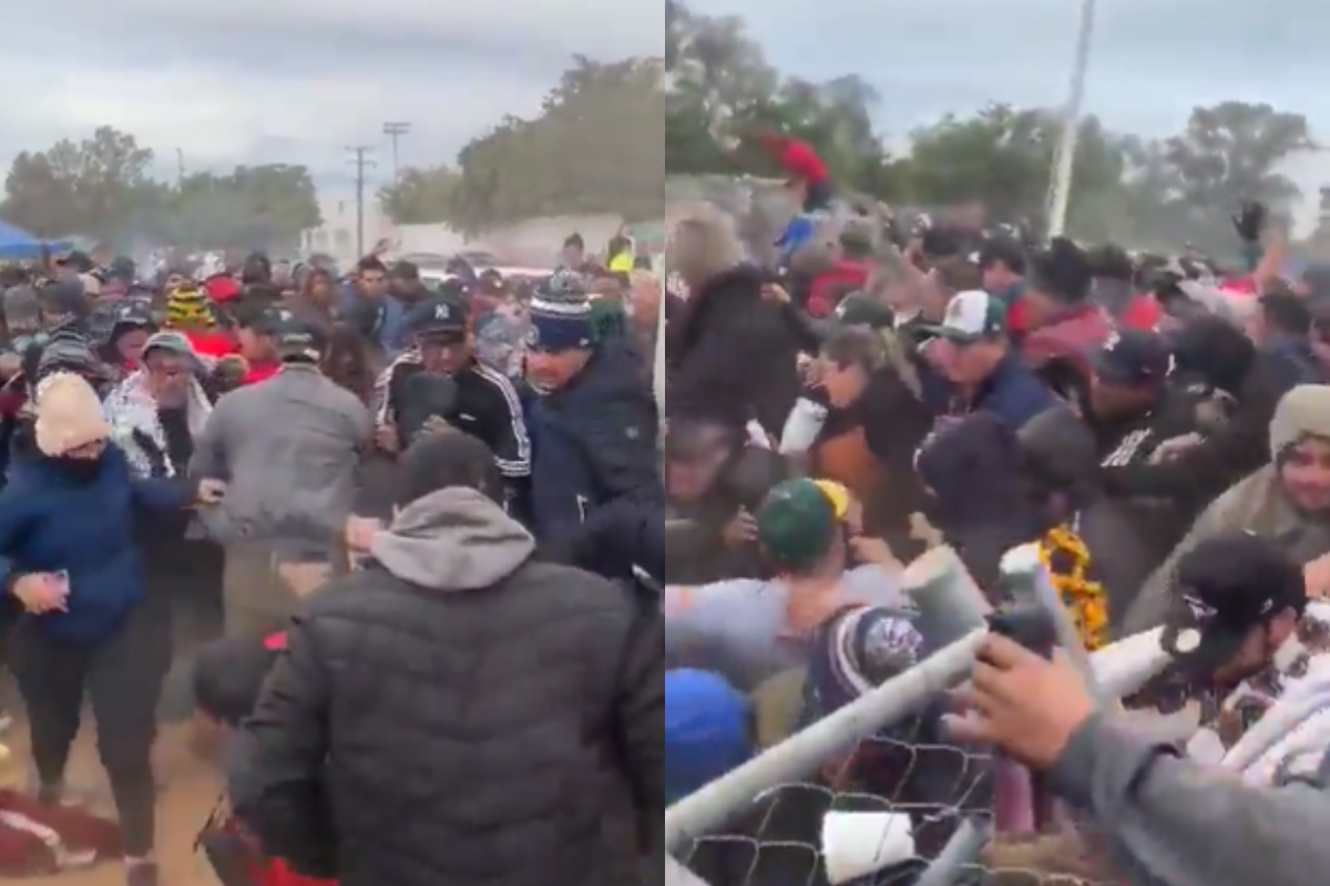 Foto:Captura de pantalla|VIDEO: Se crea estampida humana por compra de boletos para la Serie Final