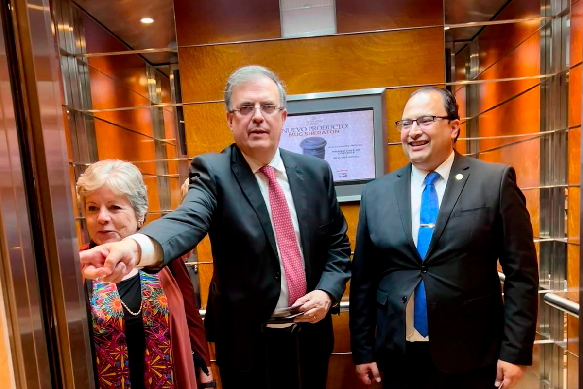 Foto: SRE | En representación del presidente Andrés Manuel López Obrador, el canciller Ebrard participará junto con líderes.