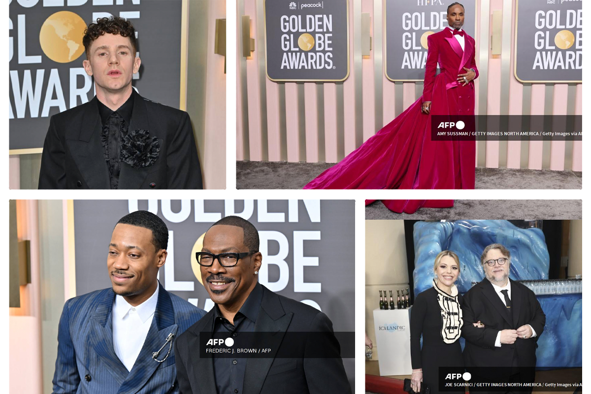 Foto: AFP | Esta noche veremos en vivo la 80ª edición de los Golden Globes.