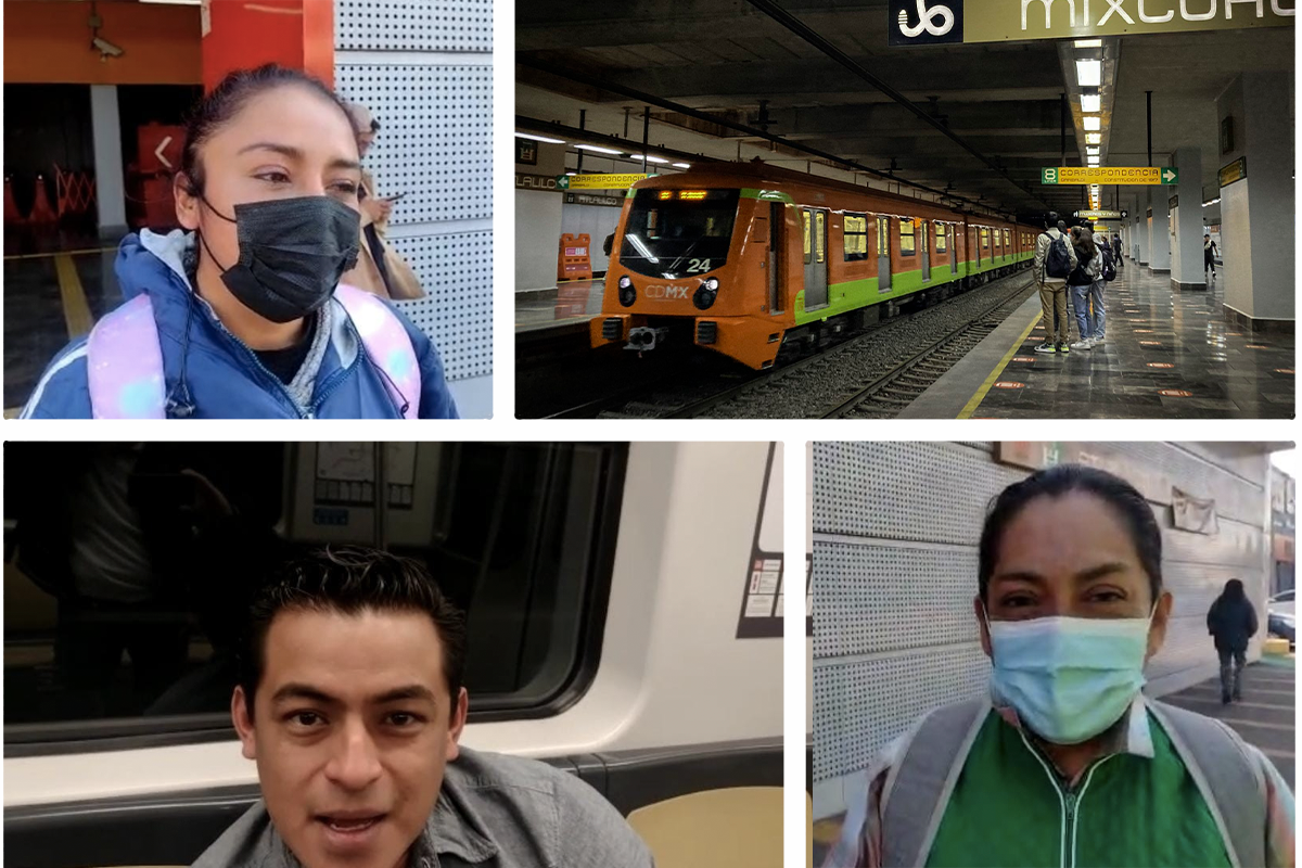 Foto: Especial | Se observó a los usuarios viajar con calma, pero eso si atentos a la marcha del tren.